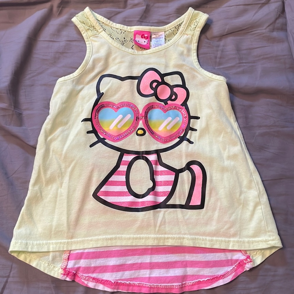 Girls Hello Kitty Tank Top
